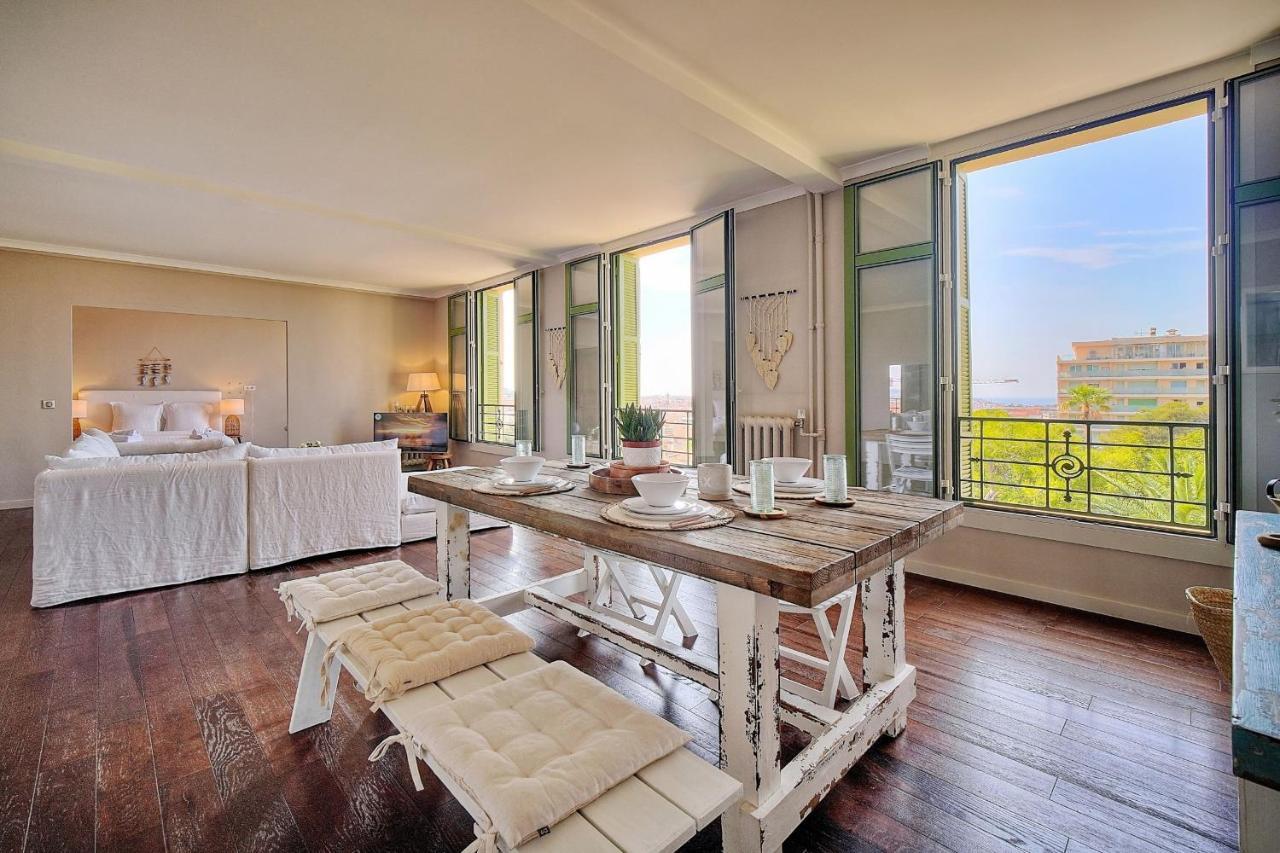 Immogroom - Large Apartment - Parking - Air Conditioning - Sea View - Wifi Cannes Exterior photo